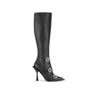 God Save Queens Two Steps From Hell Boots in Black